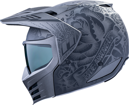 ICON Elsinore™ Helmet - Darkgard - Black - Small 0101-18339