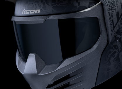 ICON Elsinore™ Helmet - Darkgard - Black - Small 0101-18339