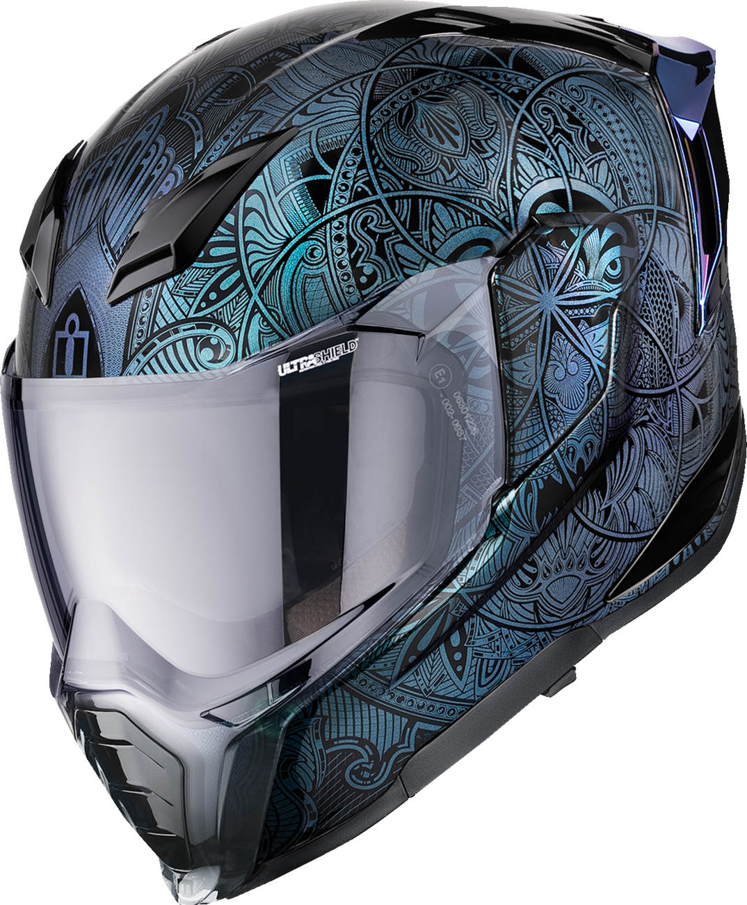 ICON Ultraflite™ Helmet - Opal Mandala - MIPS® - Blue - 3XL 0101-18700