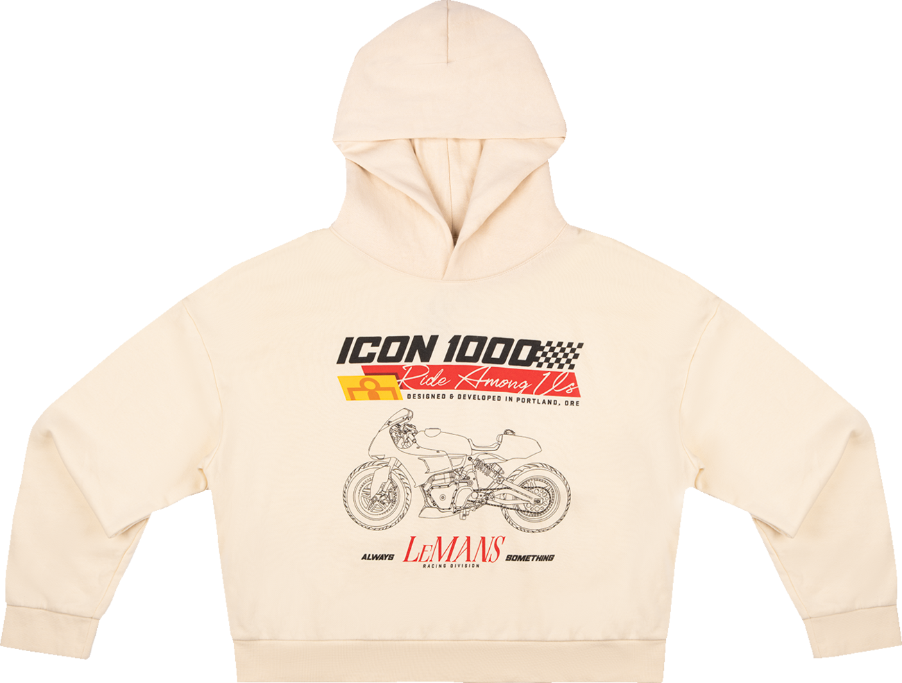 ICON Women's Always Something™ Hoodie - Ivory - Large 3051-1264