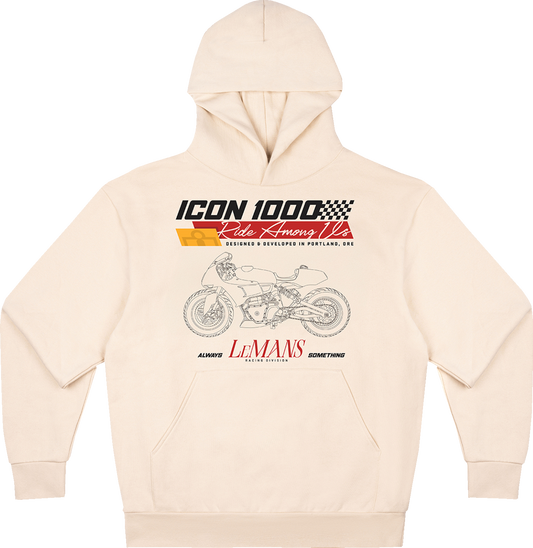 ICON Always Something™ Hoodie - Ivory - Small 3050-7294