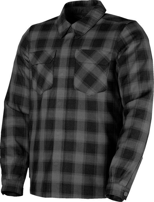 ICON Fallblock Flannel™ Jacket - Black - Small 2820-7744