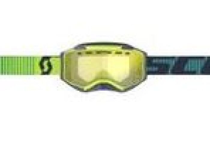 FURY SNOW CROSS NEON GREEN/N YELLOW LENS