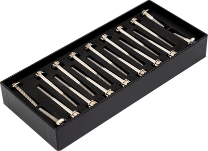 TRASK Bitchin' Bolts Hardware Kit - Titanium - M8 - Crankcase TM-1050-H