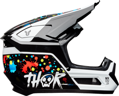 THOR Youth Fleet Helmet - Splat - Black - Medium 0111-1766