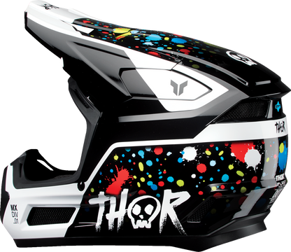 THOR Youth Fleet Helmet - Splat - Black - Medium 0111-1766