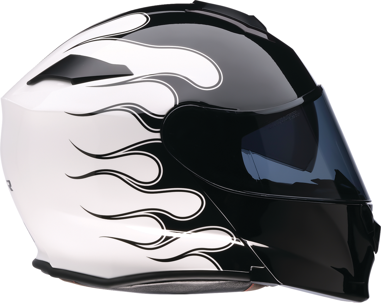 Z1R Solaris 2.0 Modular Helmet - Flame - Black/White - XS 0100-2658