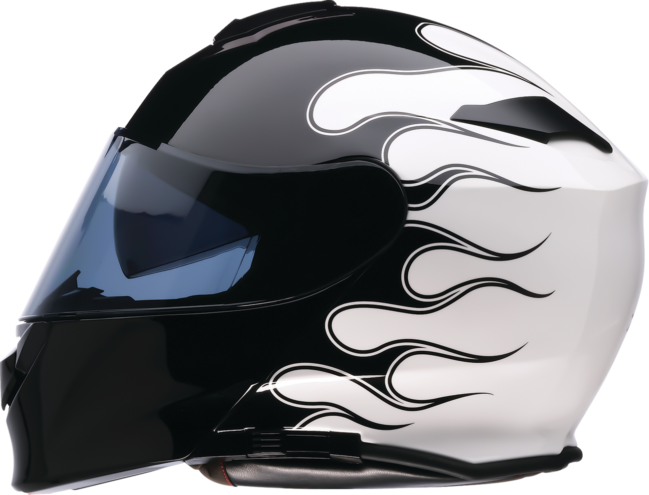Z1R Solaris 2.0 Modular Helmet - Flame - Black/White - Small 0100-2659