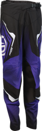 MOOSE OFFROAD Youth Qualifier® Pants - Black/Purple/White - US 30 2903-2664