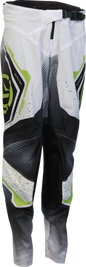 MOOSE OFFROAD Youth Qualifier® Pants - White/Black/Green - US 26 2903-2669