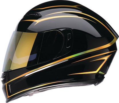 Z1R Jackal Helmet - Foil - Black/Gold - Medium 0101-18406