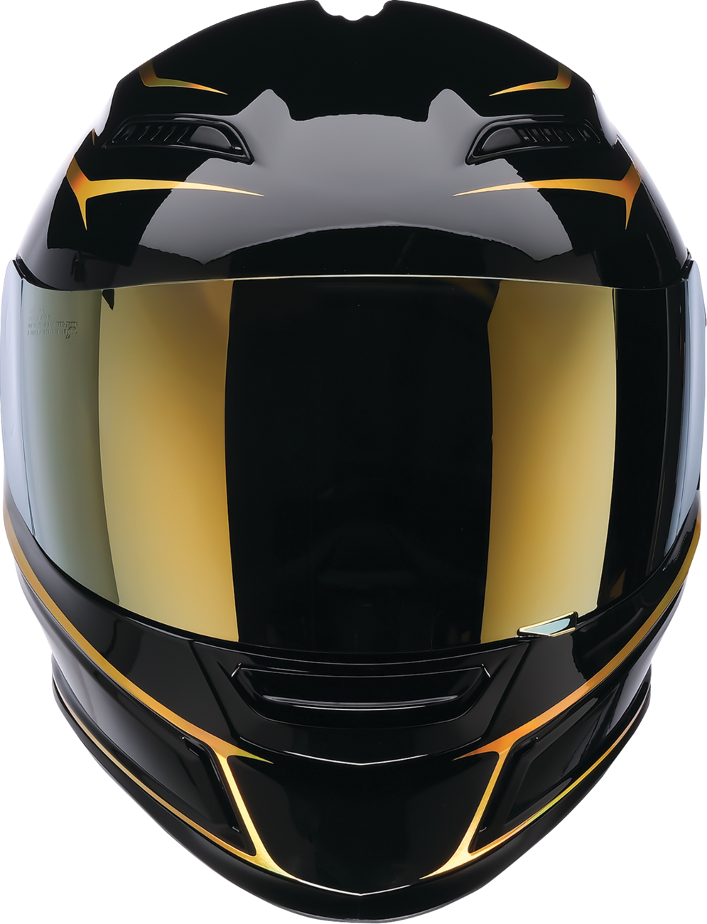 Z1R Jackal Helmet - Foil - Black/Gold - Medium 0101-18406