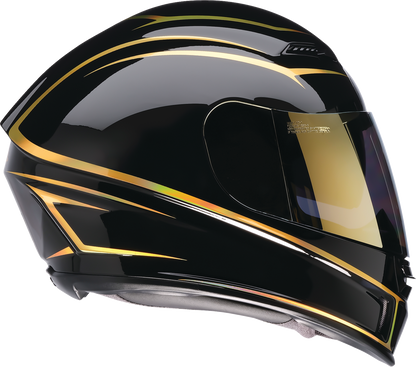 Z1R Jackal Helmet - Foil - Black/Gold - Medium 0101-18406