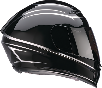 Z1R Jackal Helmet - Foil - Black/Silver - XL 0101-18414