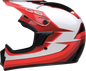 Z1R Child Dirt Maxx Helmet - Vortex - Red/White - S/M 0111-1741