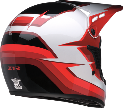 Z1R Child Dirt Maxx Helmet - Vortex - Red/White - S/M 0111-1741