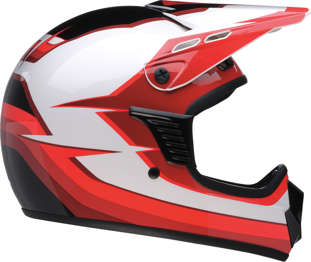 Z1R Child Dirt Maxx Helmet - Vortex - Red/White - S/M 0111-1741