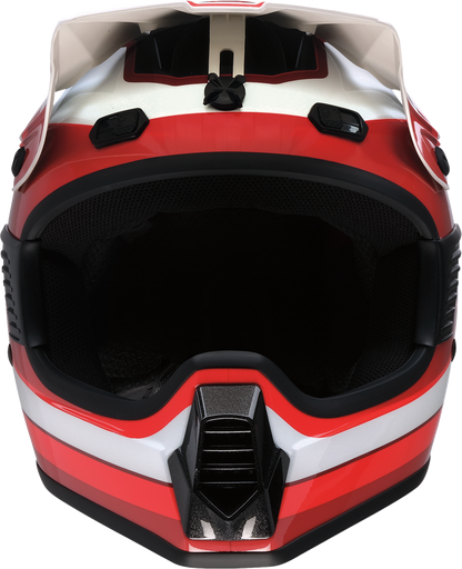 Z1R Child Dirt Maxx Helmet - Vortex - Red/White - S/M 0111-1741