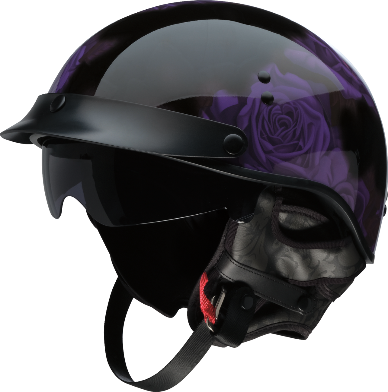 Z1R Vagrant NC Helmet - Rose - Black/Purple - Small 0103-1445