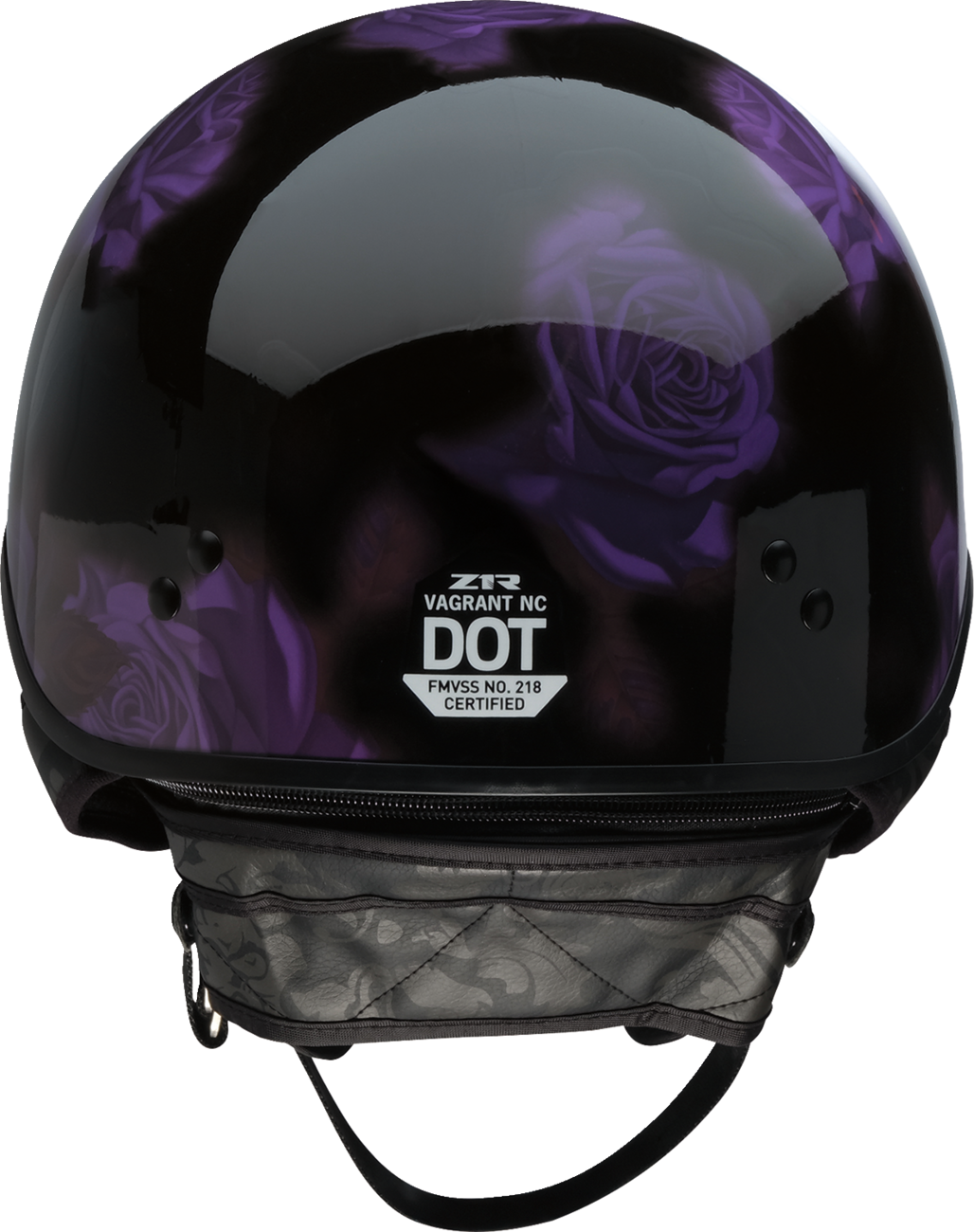 Z1R Vagrant NC Helmet - Rose - Black/Purple - Small 0103-1445