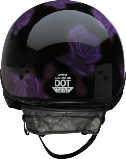 Z1R Vagrant NC Helmet - Rose - Black/Purple - Small 0103-1445
