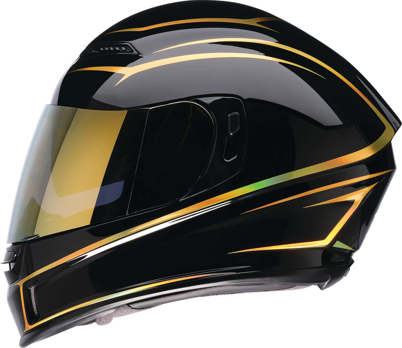 Z1R Jackal Helmet - Foil - Black/Gold - XS 0101-18404