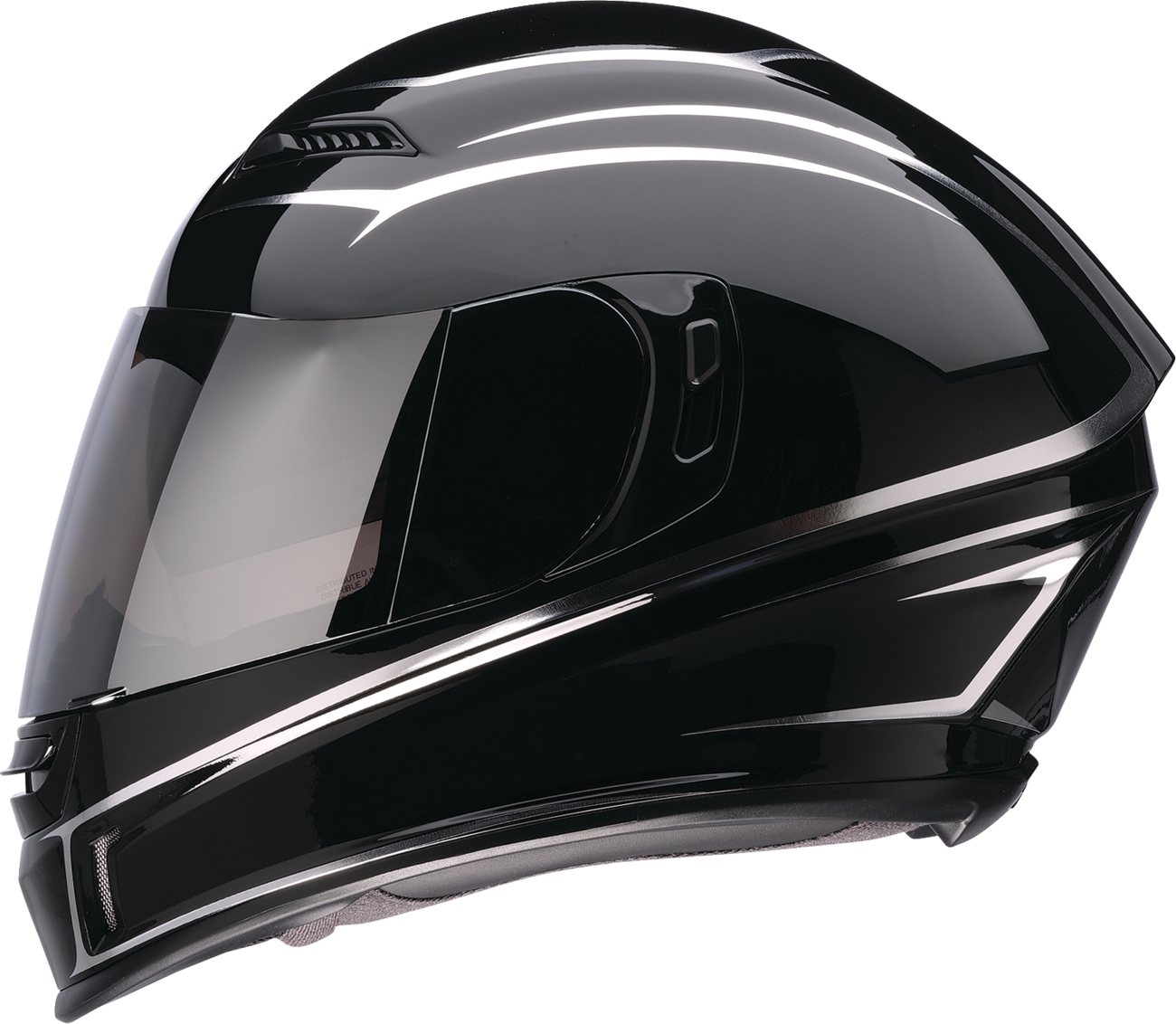 Z1R Jackal Helmet - Foil - Black/Silver - Small 0101-18411