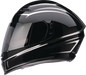 Z1R Jackal Helmet - Foil - Black/Silver - Medium 0101-18412