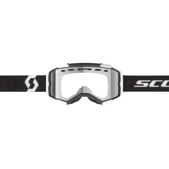 GOGGLE FURY ENDURO BLACK/WHITE - CLEAR WORKS