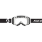 GOGGLE FURY ENDURO BLACK/WHITE - CLEAR WORKS
