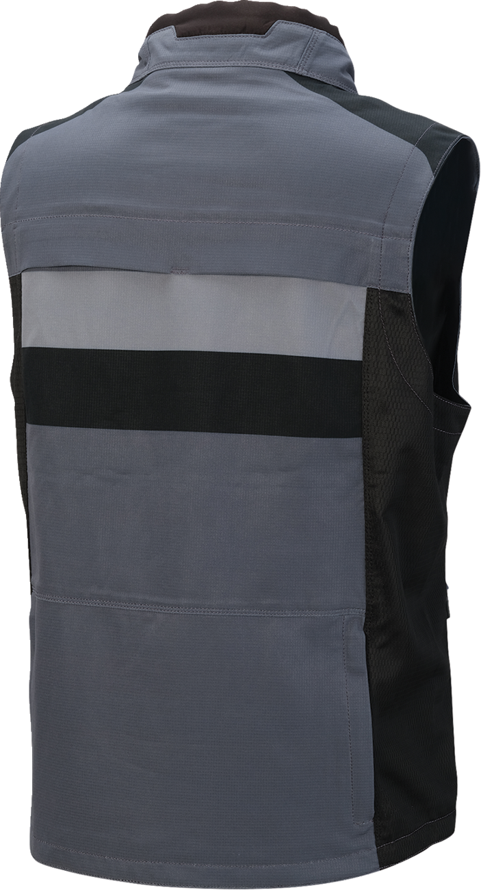 MOOSE OFFROAD Moto Vest - Gray/Black - 2XL 2830-0765