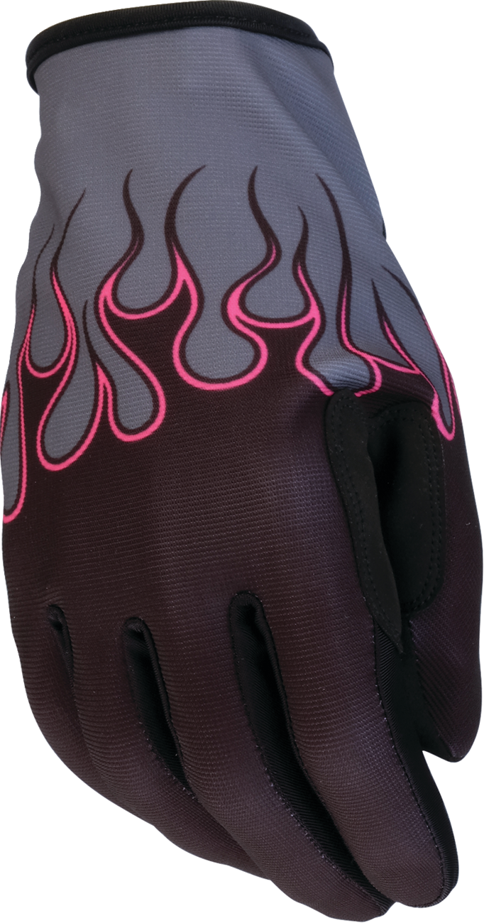 Z1R Women's Flame Gloves - Pink - XL 3302-1020