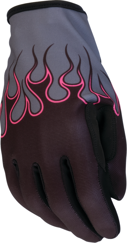 Z1R Women's Flame Gloves - Pink - XL 3302-1020