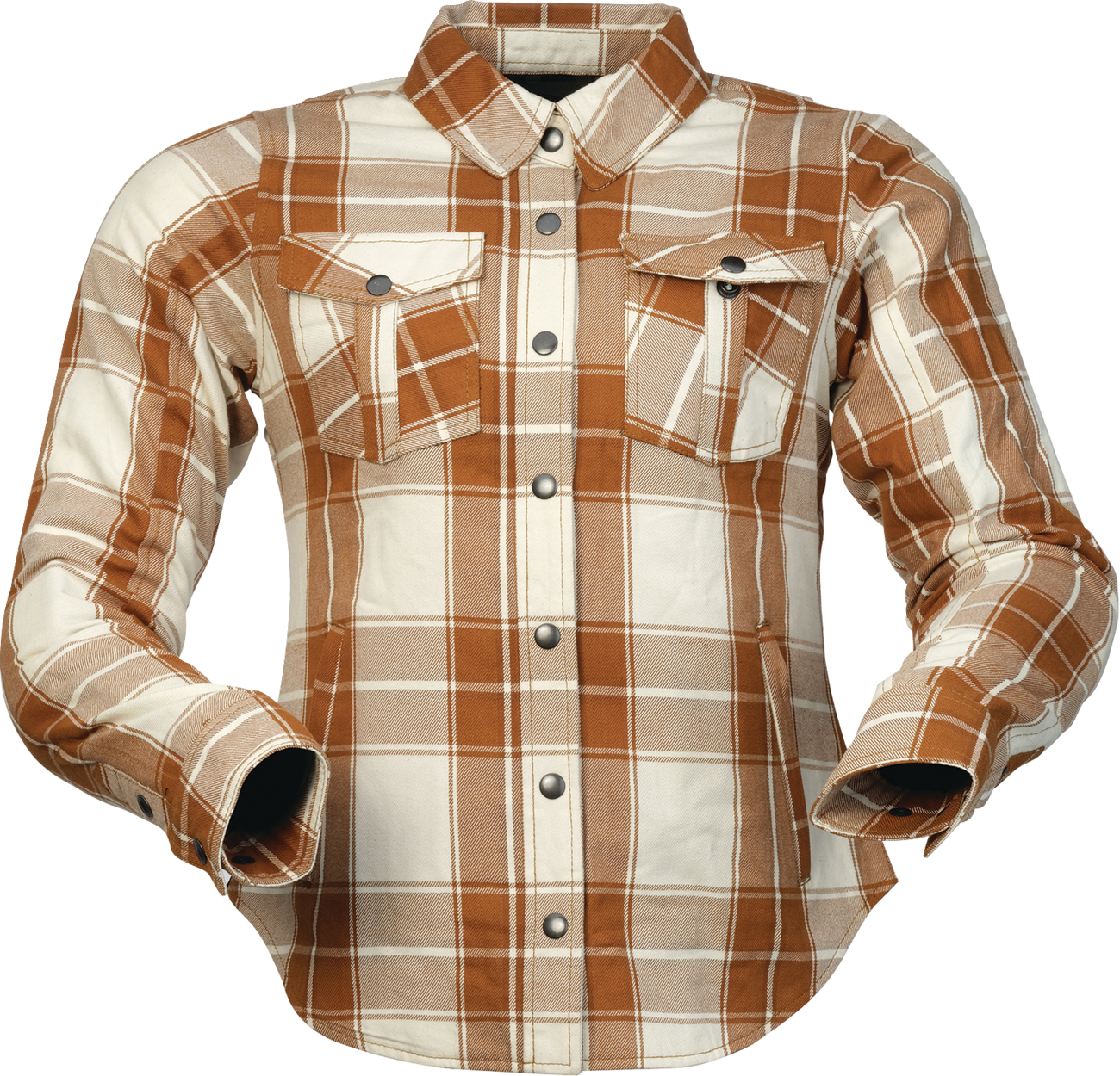 Z1R Women's Ashwood Flannel - Brown - XL 2822-1870