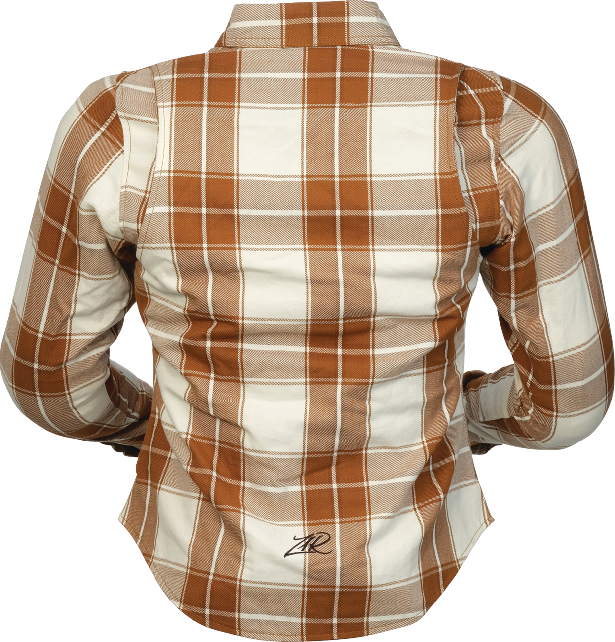 Z1R Women's Ashwood Flannel - Brown - XL 2822-1870
