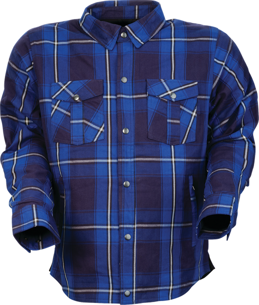 Z1R Ashwood Flannel - Blue - 5XL 2820-7666