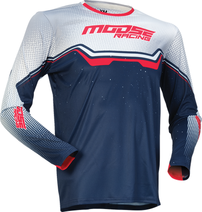 MOOSE OFFROAD Youth Qualifier® Jersey - Red/White/Blue - 2XL 2912-2631