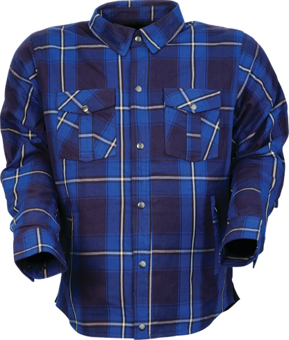 Z1R Ashwood Flannel - Blue - 2XL 2820-7663
