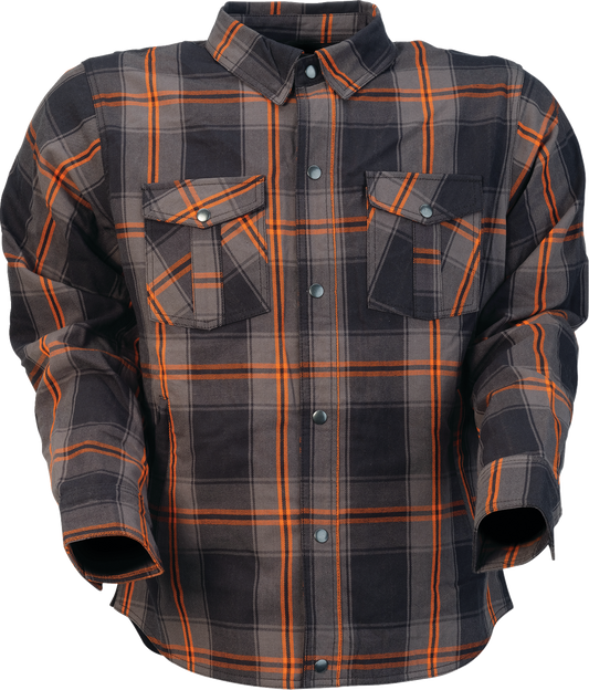 Z1R Ashwood Flannel - Orange - Large 2820-7669