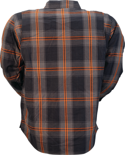 Z1R Ashwood Flannel - Orange - 2XL 2820-7671