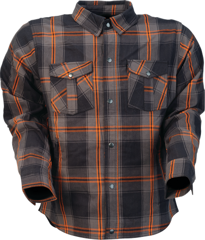 Z1R Ashwood Flannel - Orange - 4XL 2820-7673