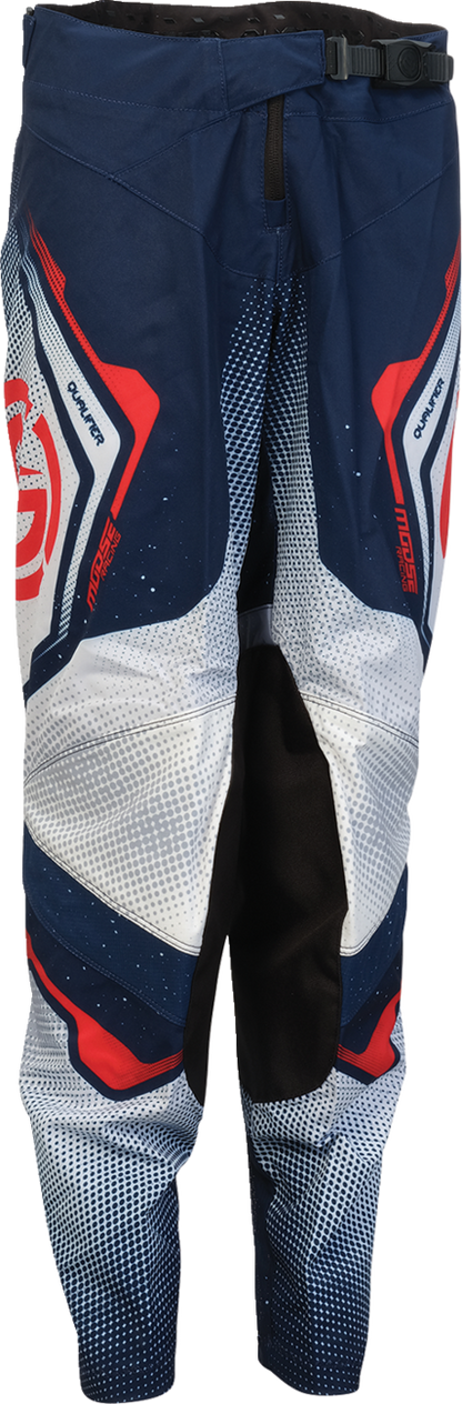 MOOSE OFFROAD Youth Qualifier® Pants - Red/White/Blue - US 24 2903-2654