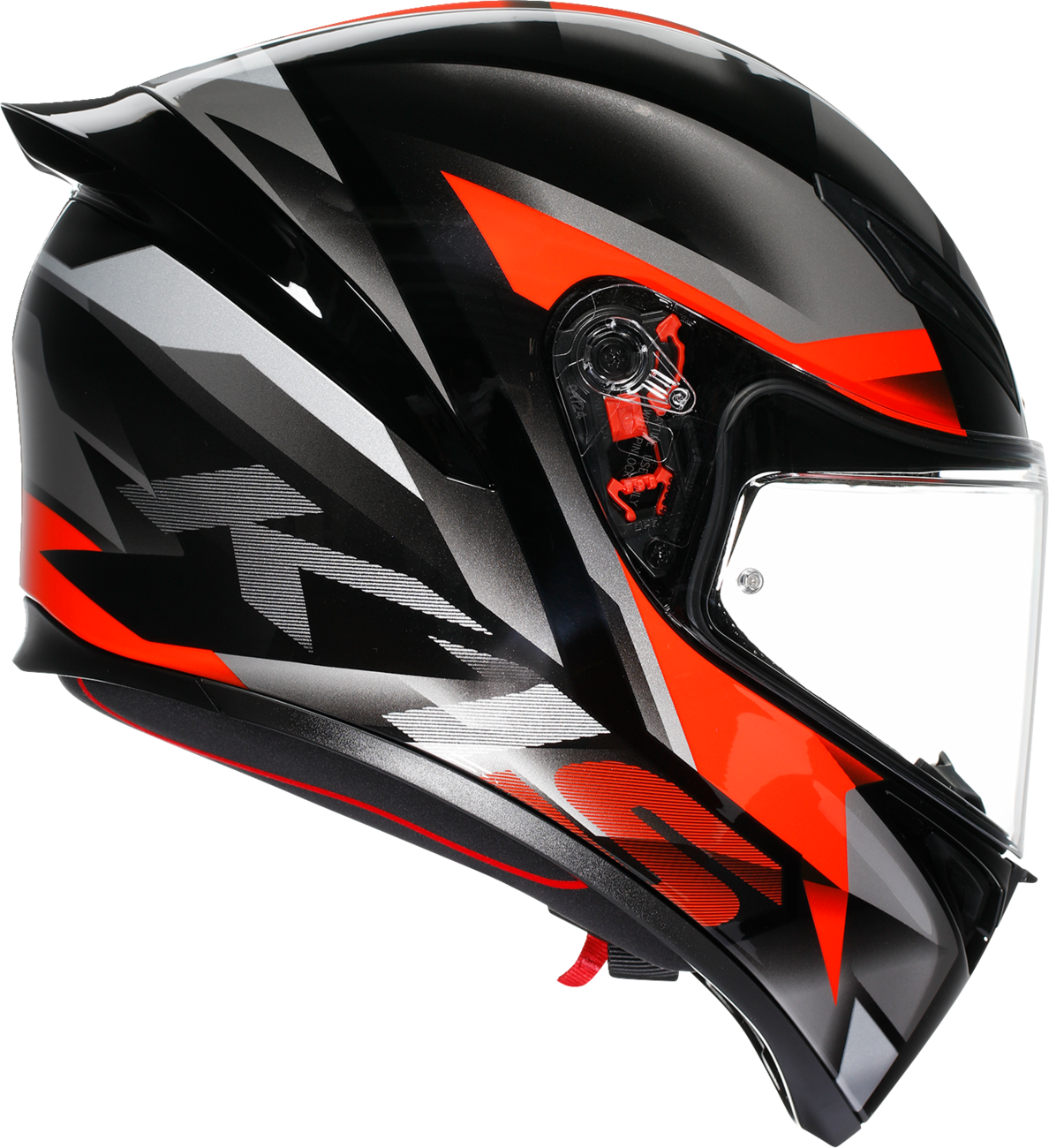 AGV K1 S Helmet - Fastlap - Black/Gray/Red - Small 2118394018064S