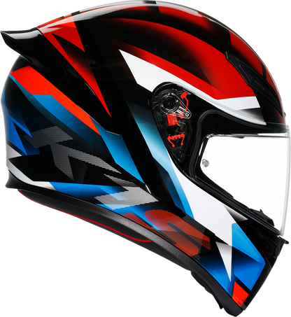 AGV K1 S Helmet - Fastlap - Black/Red/Blue - Large 2118394018066L