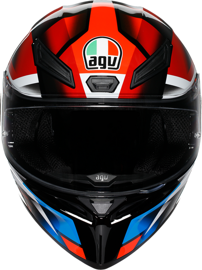 AGV K1 S Helmet - Fastlap - Black/Red/Blue - Large 2118394018066L
