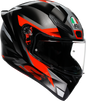 AGV K1 S Helmet - Fastlap - Black/Gray/Red - Large 2118394018064L