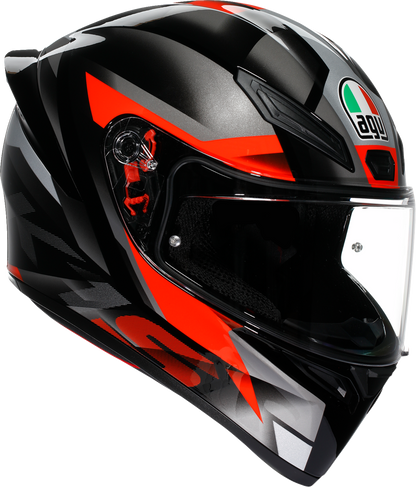 AGV K1 S Helmet - Fastlap - Black/Gray/Red - Medium 2118394018064M
