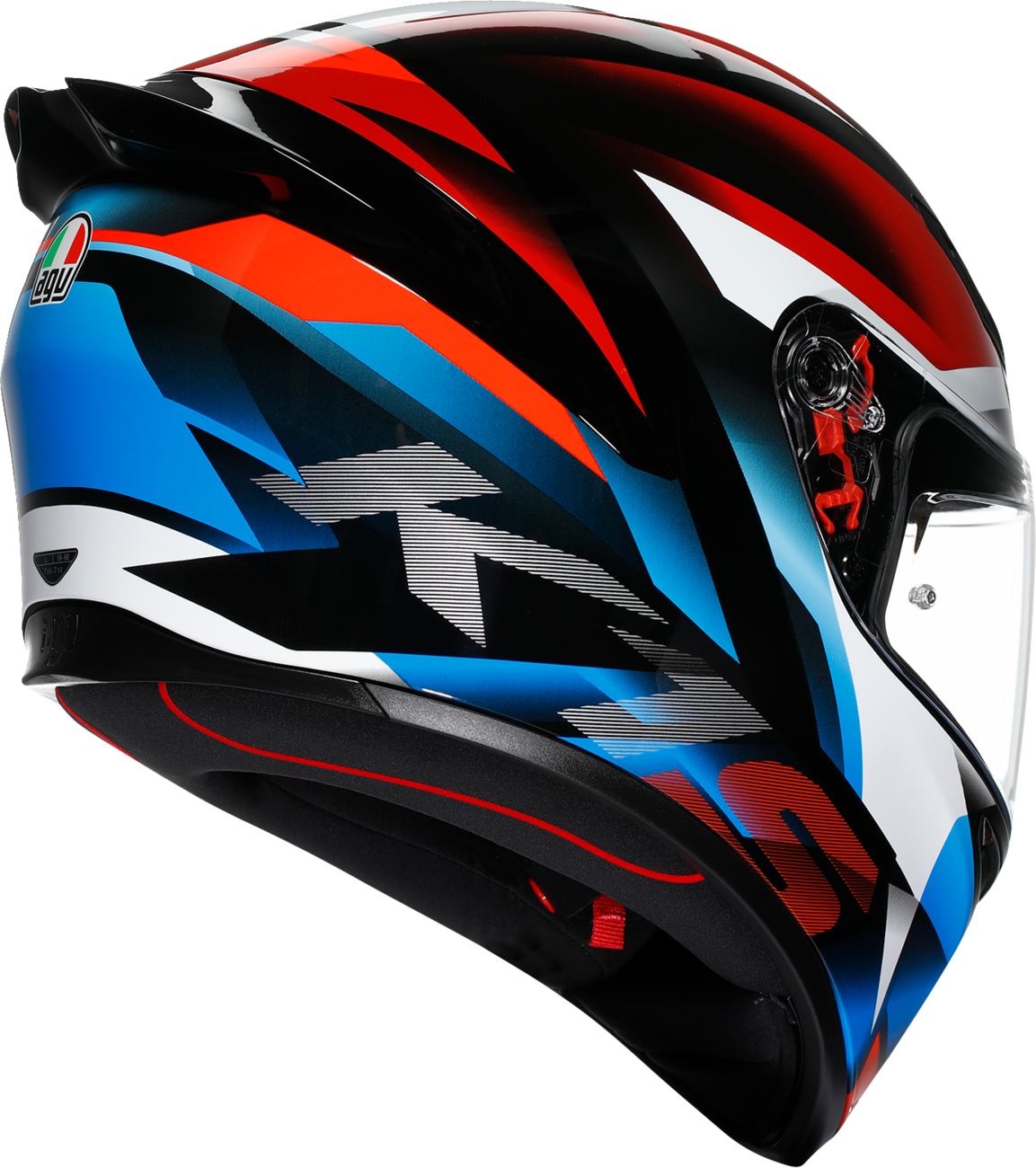 AGV K1 S Helmet - Fastlap - Black/Red/Blue - Medium 2118394018066M