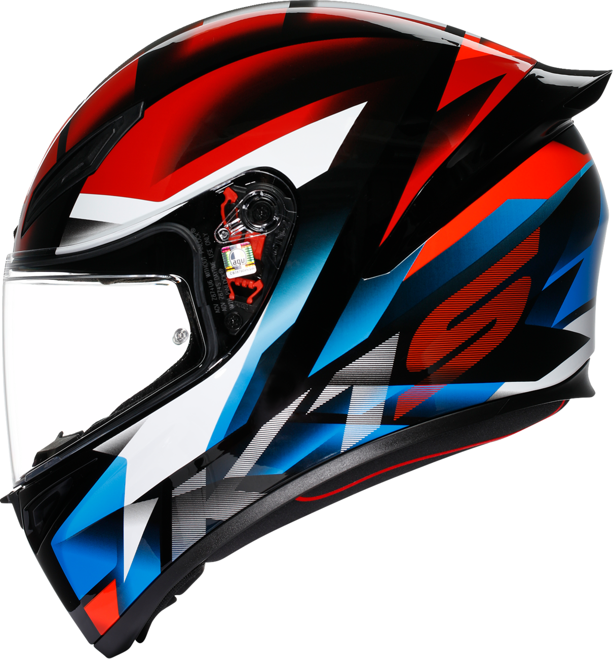AGV K1 S Helmet - Fastlap - Black/Red/Blue - Medium 2118394018066M
