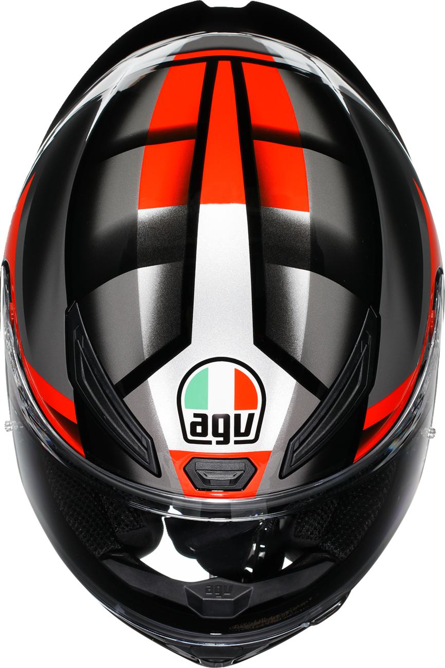 AGV K1 S Helmet - Fastlap - Black/Gray/Red - XL 2118394018064XL